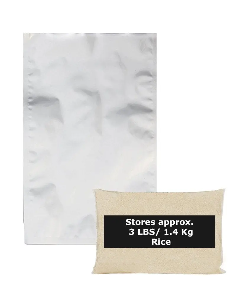 10-Pack 1-Gallon Non-Ziplock Mylar Bags — 5-Mil Industrial-Grade Barrier Film