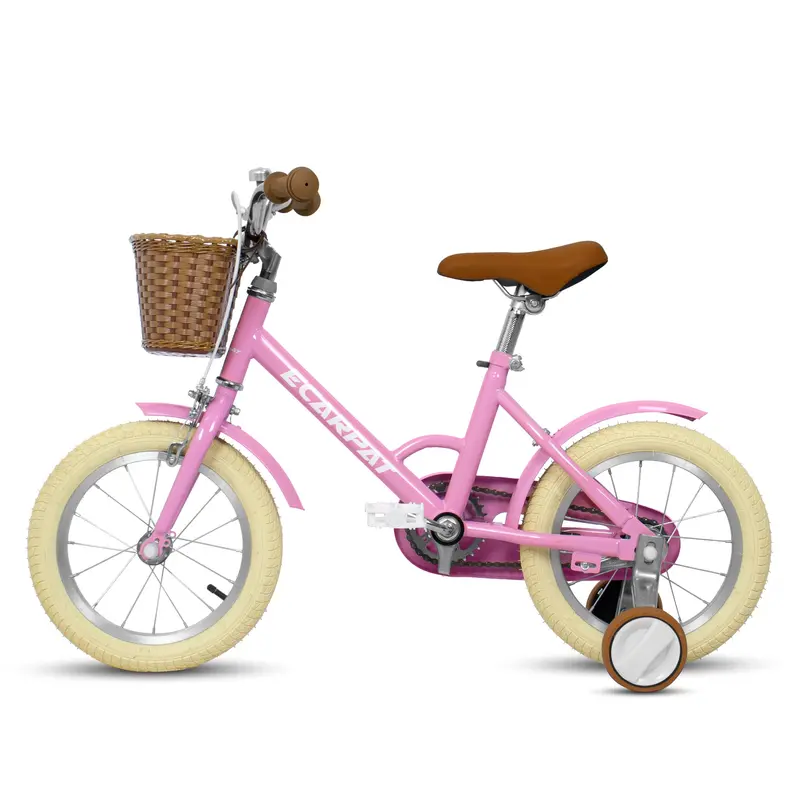 12-Inch Kids’ Bike for Toddlers – Single-Speed Training Wheel Bicycle with V-Brakes for Ages 2–3