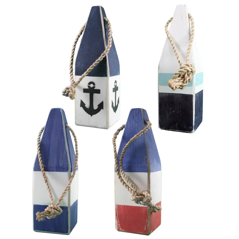 12-Inch Multicolored Nautical Buoy Ornament