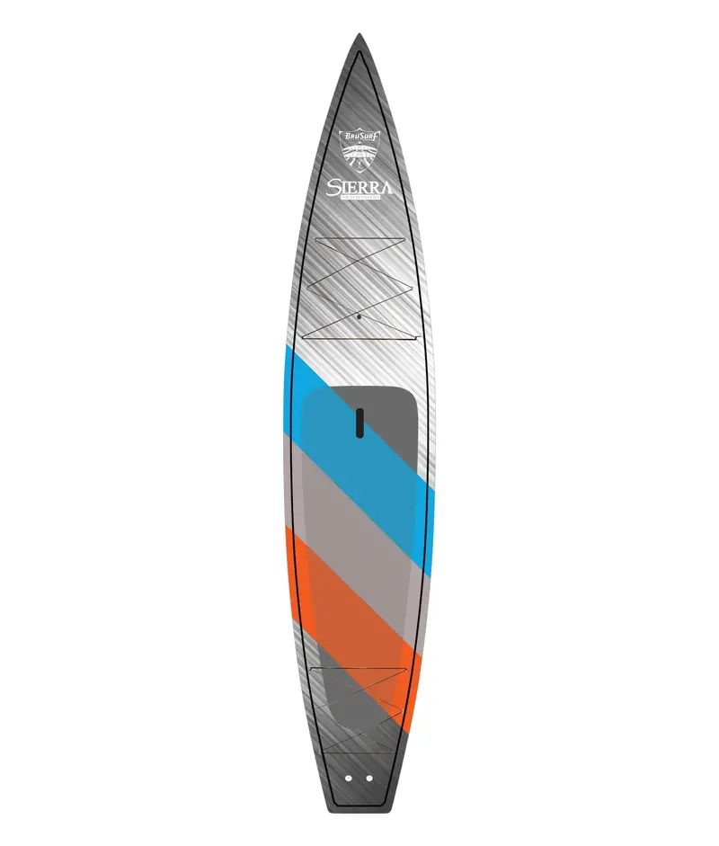12’6″ BruSurf Sierra All-Terrain SUP – Touring-Optimized Rigid Paddleboard