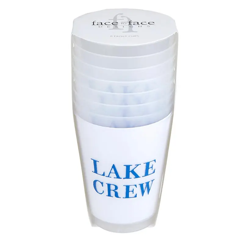 16oz Frost Cup Set – Lake Crew Collection (8-Pack)
