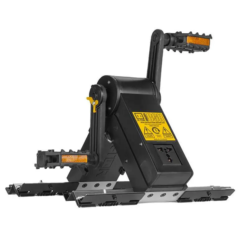20W Hand-Crank & Pedal-Powered Generator for Off-Grid Charging