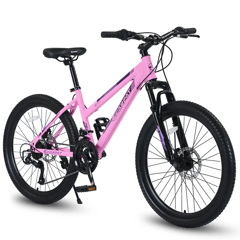 26-Inch Women’s Mountain Bike with Shimano 21-Speed Drivetrain and Dual Mechanical Brakes