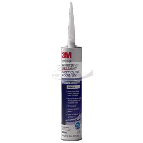 3M 4000 UV Fast-Cure Sealant – White Cartridge, 296 mL (10 oz)