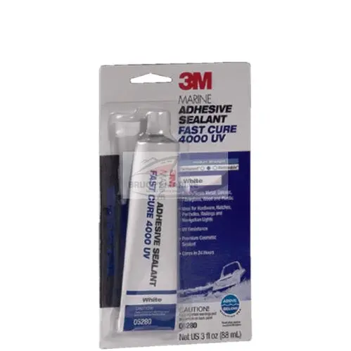 3M 4000 UV Fast-Cure Sealant – White Tube, 3 oz