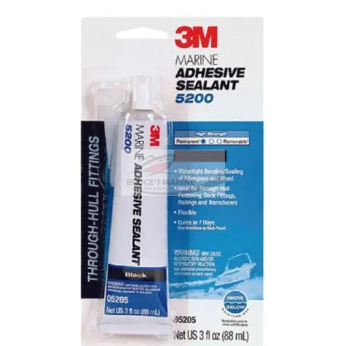 3M 5200 Premium Marine Sealant – White, 3 oz Tube