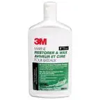 3M Marine Restorer & Wax – 1 Liter Deep-Cleaning Protective Treatment