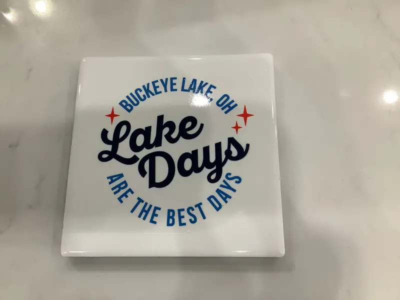 4-Inch Coaster Set with Original Artwork