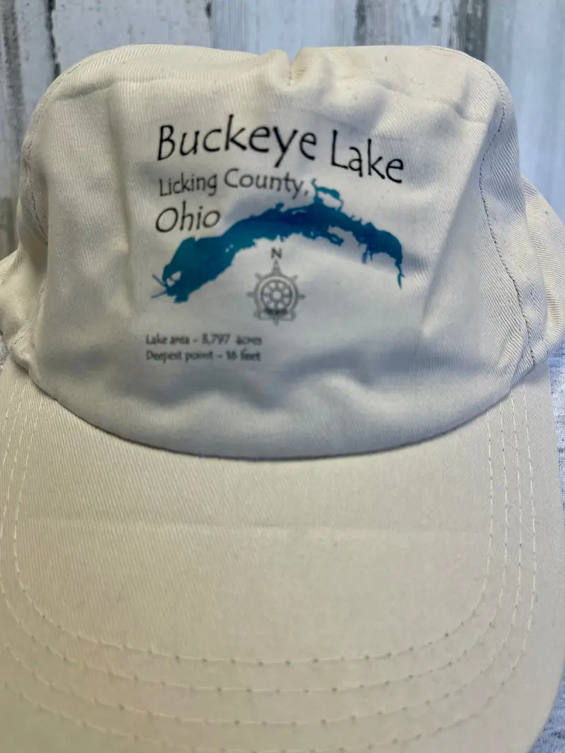 Adjustable Buckeye Lake Embroidered Baseball Cap