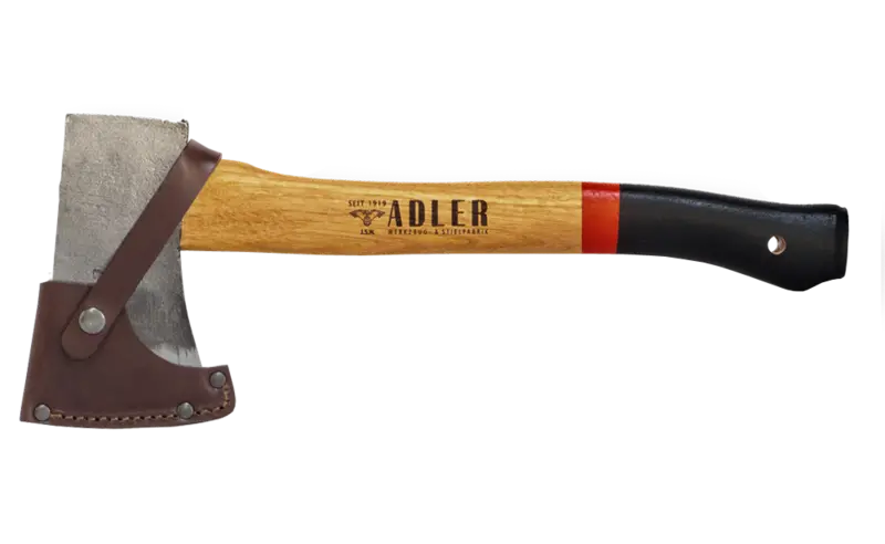Adler Premium Yankee Hatchet with Protective Sheath – Hand-Forged Steel