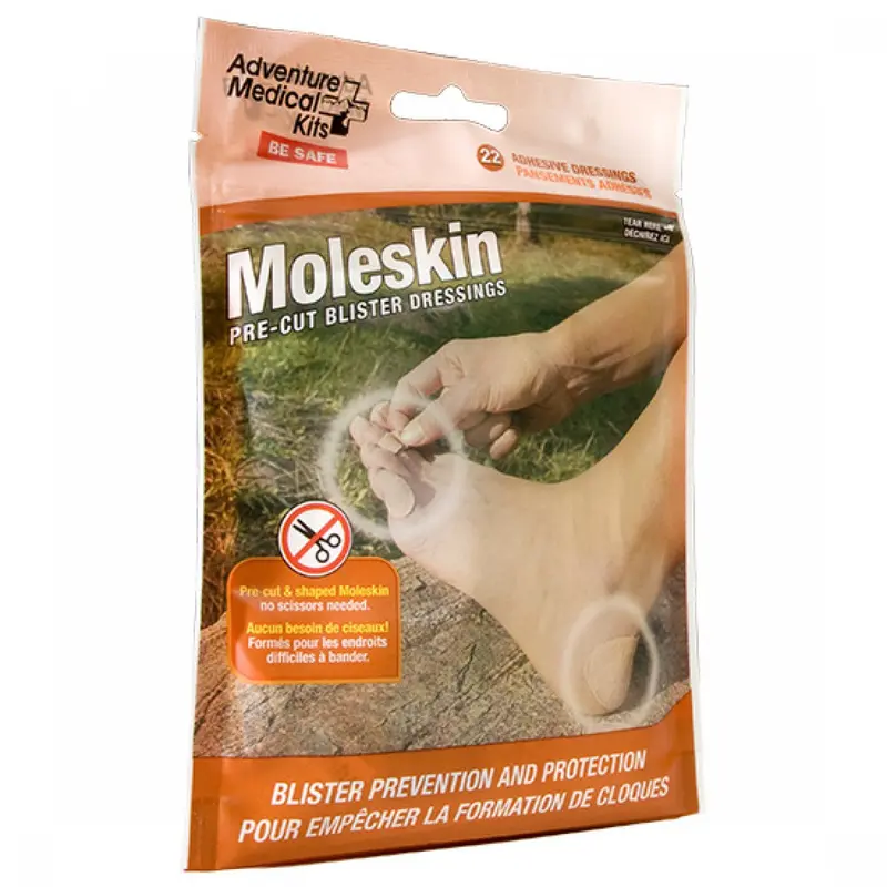 Adventure Medical Kits Moleskin Blister Care Dressings – Lightweight Protection