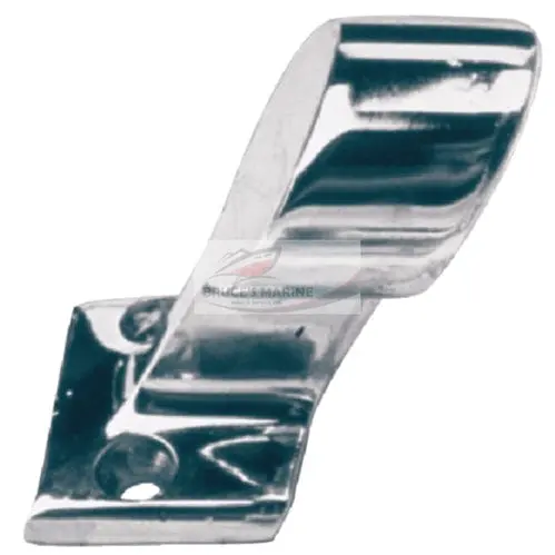 Aft-Mounted 60-Degree Stainless Steel Rail Stanchion (286565-1)