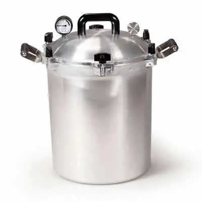 All American 930 Pressure Canner – 30-Quart Heavy-Duty Stainless Steel Model