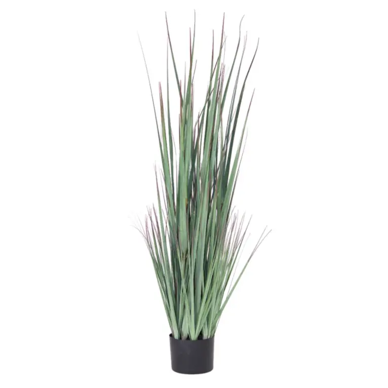 Artificial Potted Grass Centerpiece