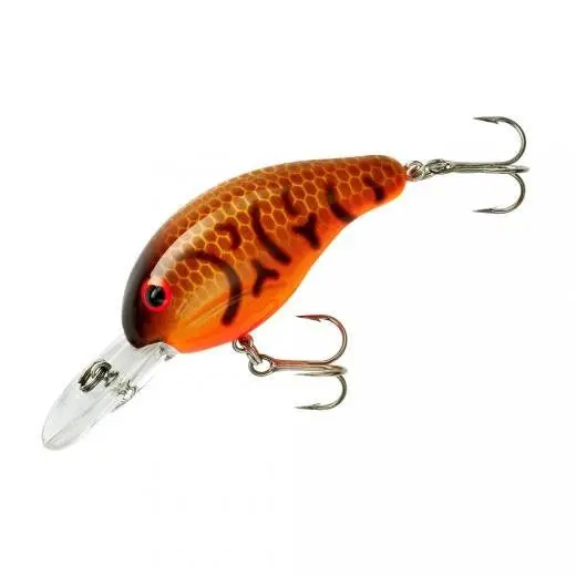 Bandit 4–8 Foot Diving Crankbait – 2-Inch, 1/4-Ounce, Crawfish Orange