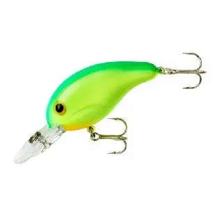 Bandit 4-8ft Crankbait – 2in, 1/4oz, Chartreuse Green Back