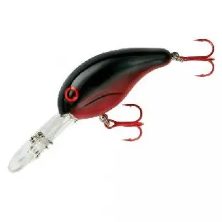 Bandit Crappie Lure – 2-Inch, 3/8 oz, Black Bubblegum Finish, Optimized for 8–12 ft Depth
