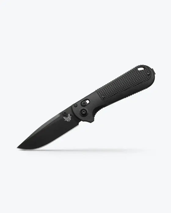 Benchmade Redoubt 430BK-02 Fixed Blade – Black Grivory Handle, Drop-Point Profile