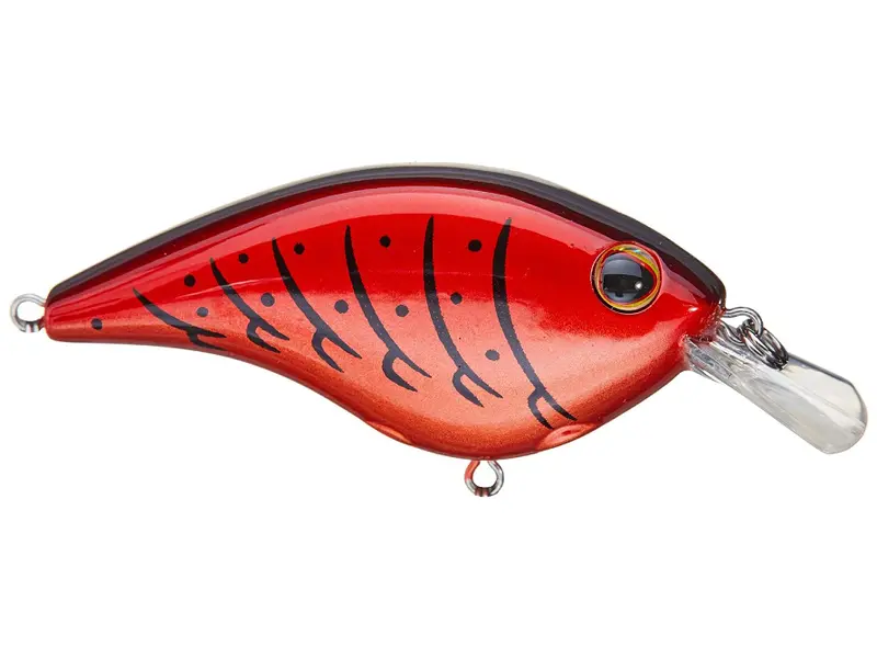 Berkley Frittside Size 5 Crankbait – 1/3 oz, 2.25 in, 2–5 ft Dive Depth, Candy Apple Red Craw