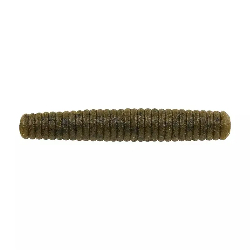 Berkley PowerBait MaxScent Lil’ General Soft Bait – Green Pumpkin, 2.75 in