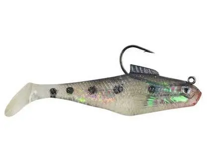Berkley PowerBait Swim Shad Soft Bait – 4″ Bunker, 3-Pack