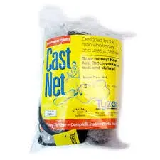 Betts Monofilament Cast Net – 3/8-Inch Mesh, 3-Foot Radius