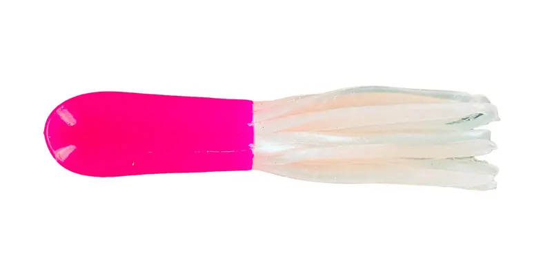Big Bite Crappie Tubes – 1.5-Inch Pink/Pearl Soft Plastics (10-Pack)