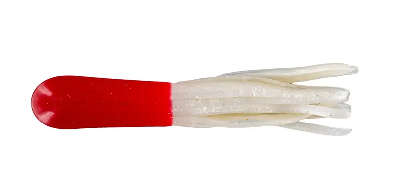 Big Bite Crappie Tubes – 1.5-Inch Red Pearl (10-Pack)