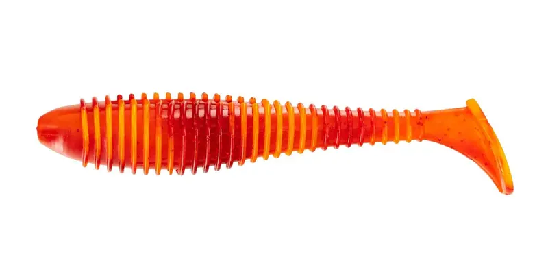 Big Bite Pro Swimmer – 3.8-Inch Flamethrower Colorway, 6-Pack