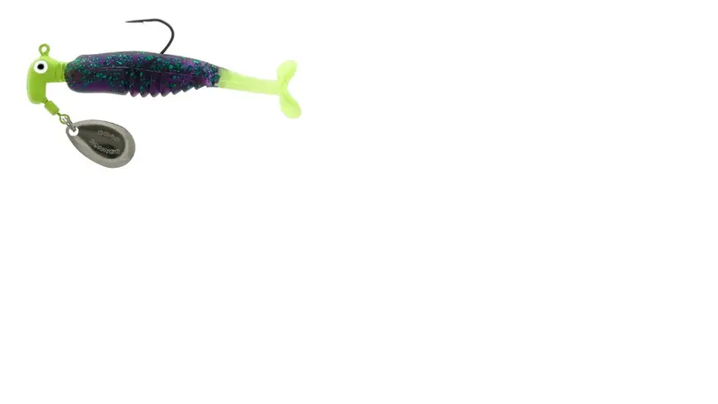 Blakemore Crappie X-Tractor Jig – Junebug/Chartreuse, 1/16 oz