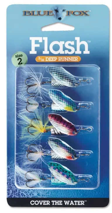 Blue Fox Flash Spinner Lure – 3/16 oz