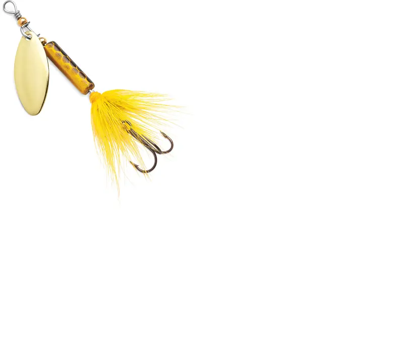 Blue Fox Whip Tail Spinnerbait – 1/4 oz Size 2 Gold
