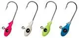 Bobby Garland Mo Glo Jig Head – 1/16 oz, Orange Glow, 10-Pack