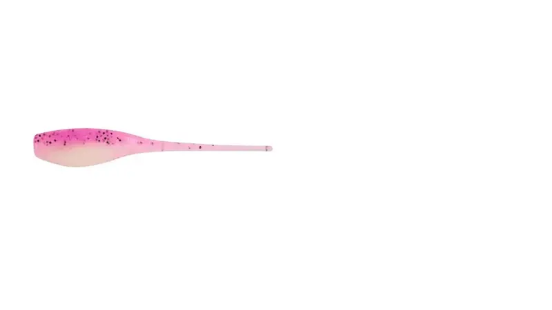 Bobby Garland Mo’Glo Baby Shad – 2-Inch Pink Phantom Glow