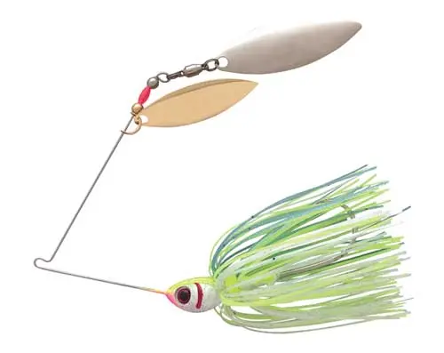 Booyah Blade Lure – 3/8oz, Double Willow, Citrus Shad