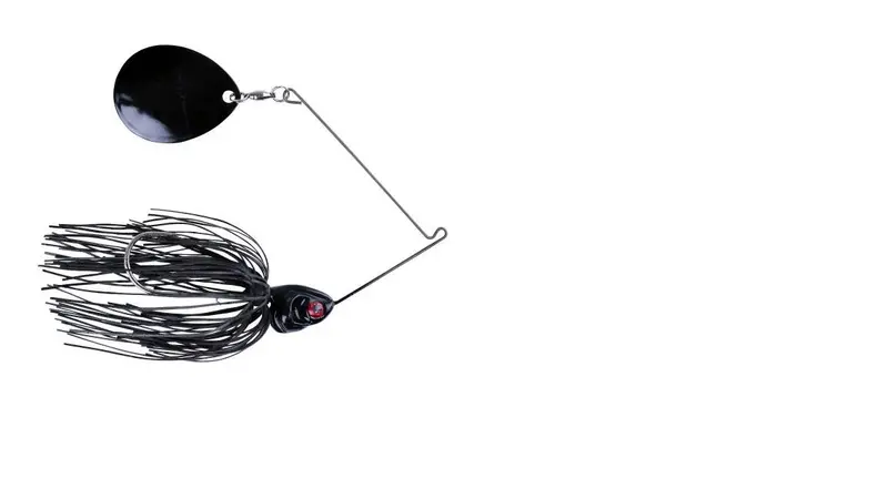Booyah Covert – 0.75-Ounce Nighttime Colorado Black/Black Crankbait