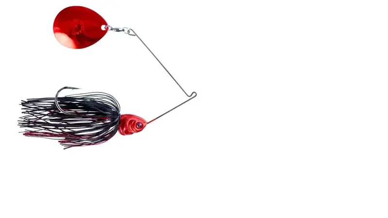 Booyah Covert – 0.75-Ounce Nighttime Colorado Red/Black Diver
