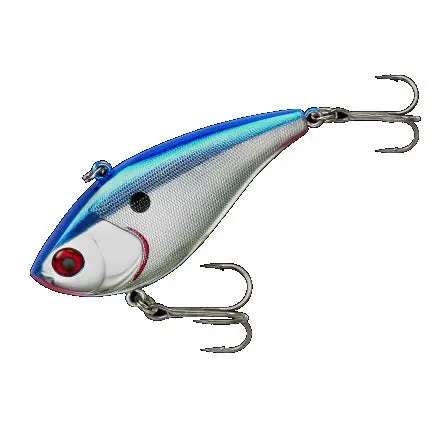 Booyah Hard Knocker Spinnerbait – 1/2 oz Blue Shiner Finish