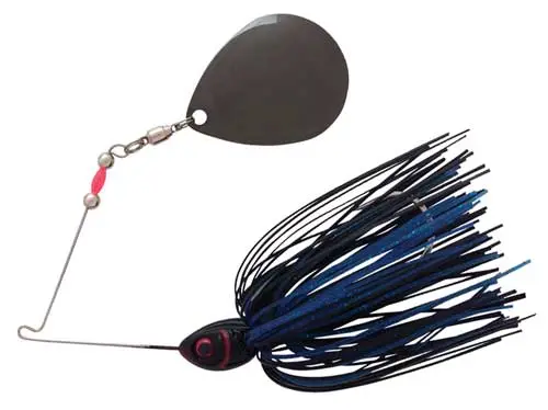 Booyah Moon Talker – 3/8oz, Black & Blue Spinnerbait