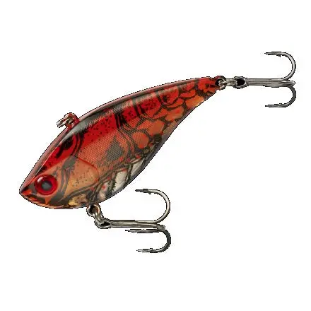 Booyah One Knocker Spinnerbait – 1/2 oz Ghost Red Craw Pattern
