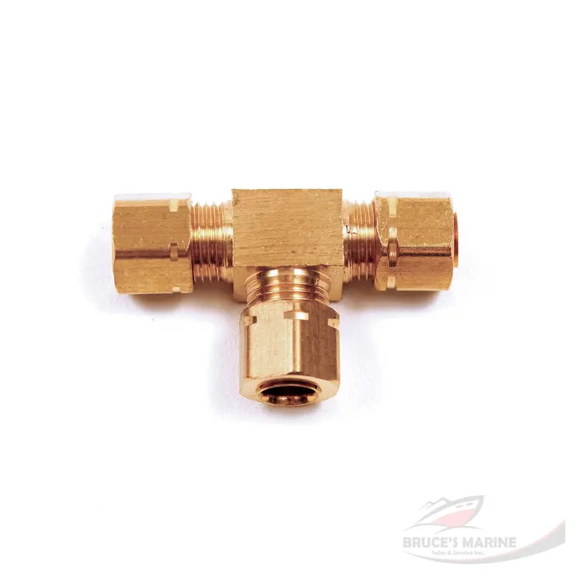 Brass Line Tee Connector – T1126