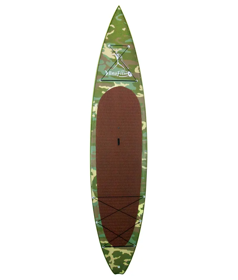 BruFish 12’6″ All-Around Inflatable Stand-Up Paddleboard (SUP)
