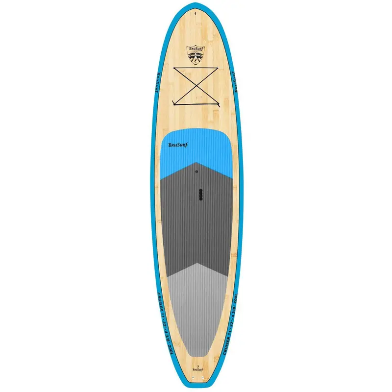 BruSurf 11’6″ Cruiser Bamboo Stand-Up Paddleboard
