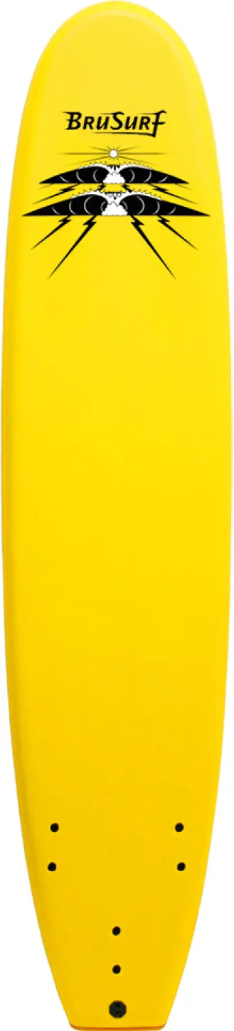 BruSurf 9′ Entry-Level Soft-Top Surfboard for Learners
