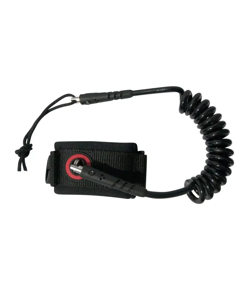 BruSurf Coiled Bodyboard Leash – Secure, Tangle-Free Wrist Attachment