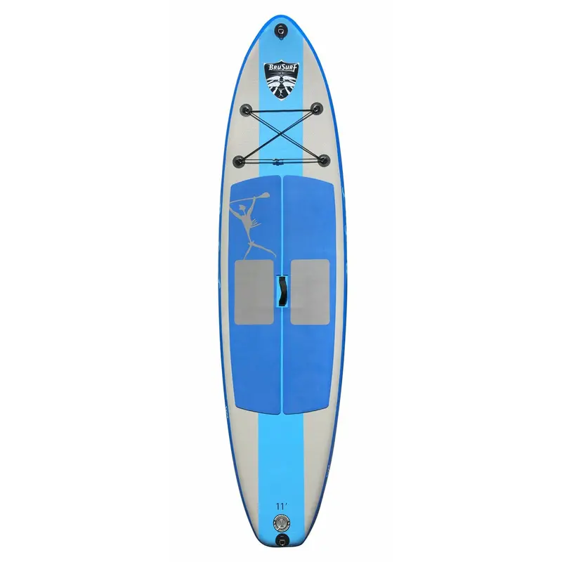 BruSurf Inflatable Stand-Up Paddleboard (iSUP) – Ultra-Portable & Durable