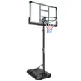 BTMWAY Adjustable Basketball Hoop – Portable 6.5–10 ft Outdoor/Indoor Goal with 44″ Backboard, Wheels & Easy Height Settings for All Ages