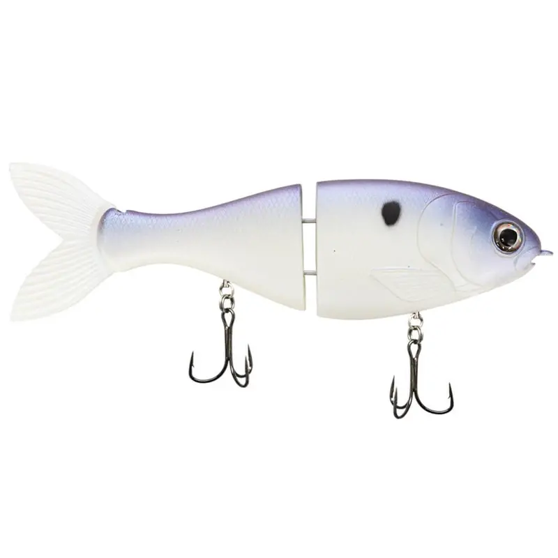Bucca Trick Shad Swim Bait – 6-Inch, 1.625 oz, Glimmer Bone