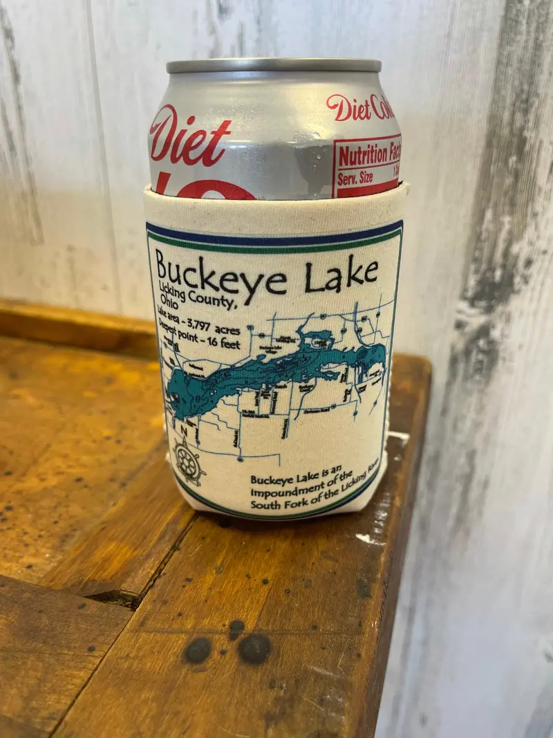 Buckeye Lake Can Cooler – Neoprene Beverage Chiller