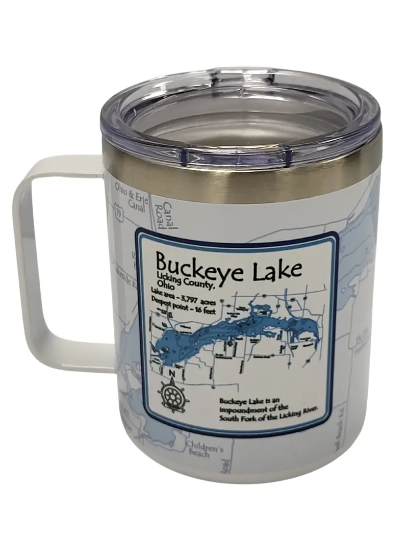 Buckeye Lake Tazza Bowl – Handcrafted Stoneware Serving Piece